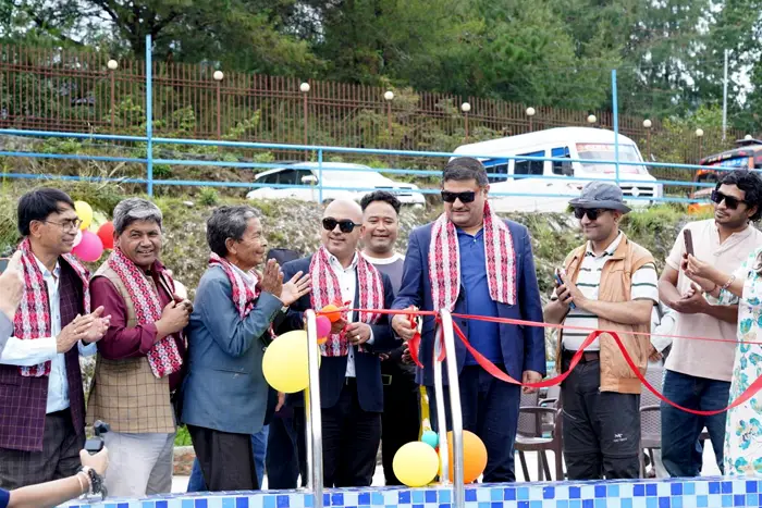 New Swimming Pool Opens at Tistung Resort
